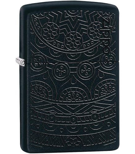 Zippo Armor Case Arabesque Platinum Revestimento Tanque 5 Lados